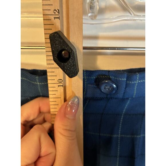 VTG Pendleton Preppy Twee Tapered Wool Flat Front Plaid Pants Size 10 Academia - Picture 7 of 8